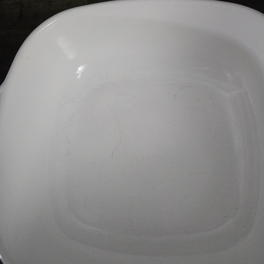 Vintage CorningWare Blue Cornflower Casserole Dish Set with Glass Lid - Picture 4 of 8